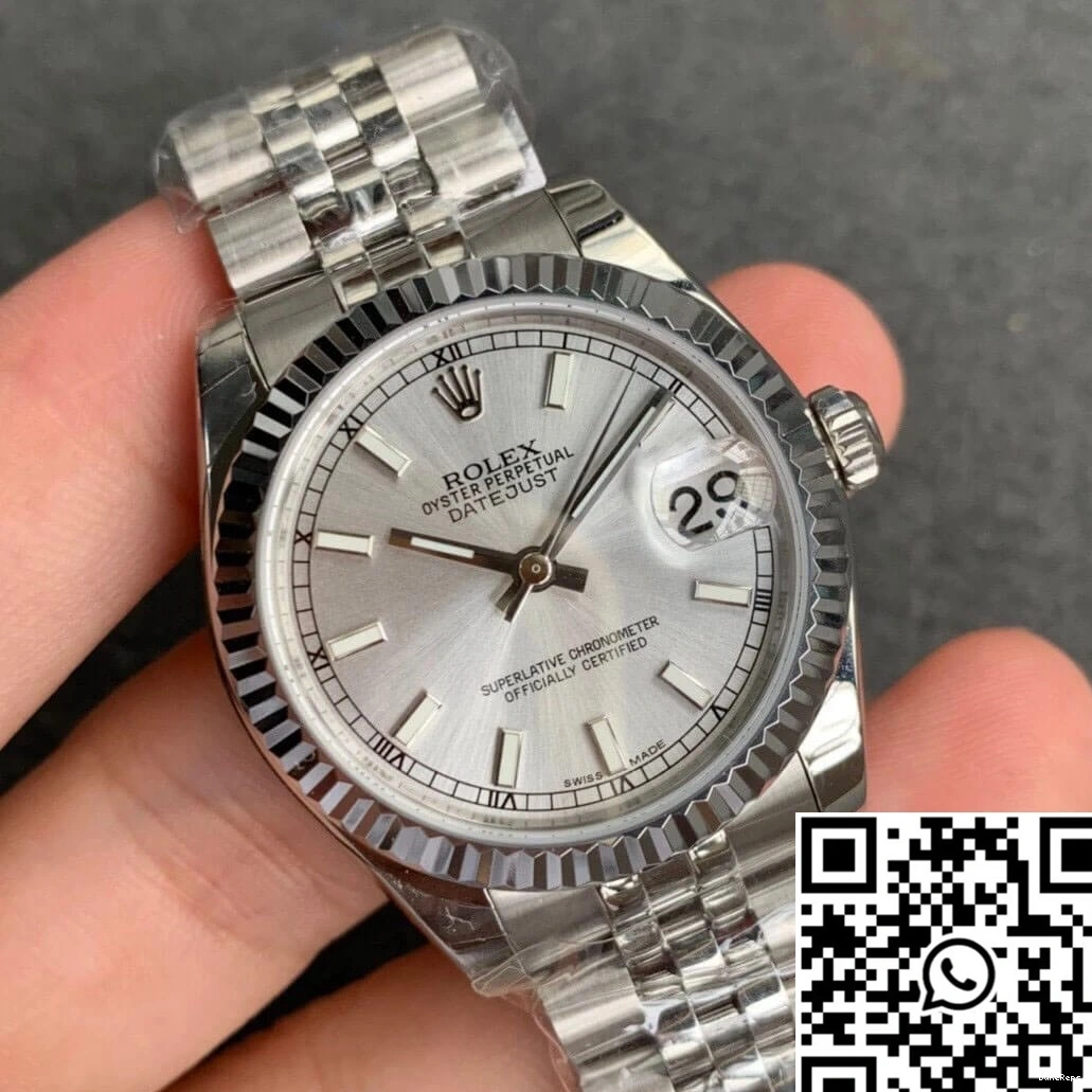 Factory Dial 31MM M278274-0012 Datejust Rolex GS Silver 0322